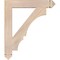 Ekena Millwork Balboa Arts & Crafts Smooth Bracket, Douglas Fir, 3 1/2"W x 24"D x 28"H BKT04X24X28BOA03SDF - alternate 3